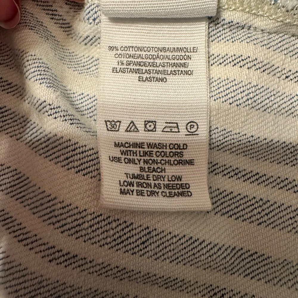 Free People Paperbag Waist Striped Shorts - Picture 7 of 7